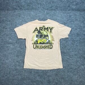 7.62 Design US Army Unleashed Middle East Operations Tan T-Shirt Mens Large 2007